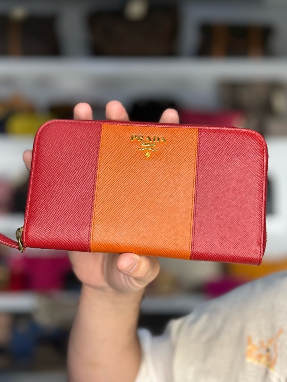 PRADA ZIP WALLET